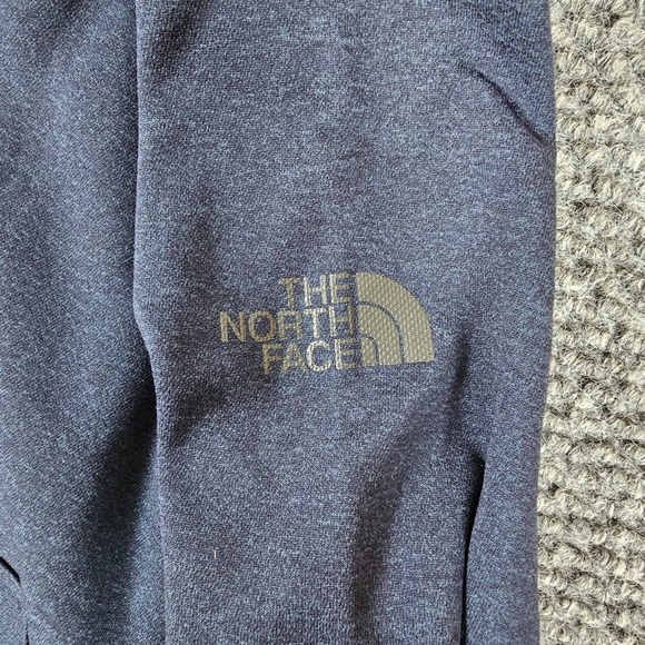 The North Face Mens XXL Navy Blue 1/4 Zip Fleece Pullover Sweatshirt - Picture 4 of 8